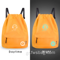 Ineo Sports Waterproof Sack Pack Gymsack Γυμναστήριο Cinch Sack Drawstring Backpack Bag Bag Custom Logo